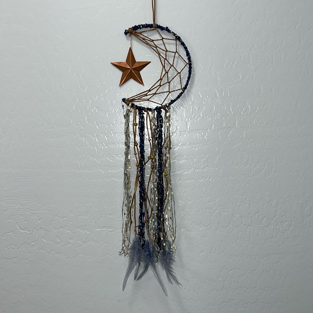 Handcrafted Dreamcatcher with Feathers